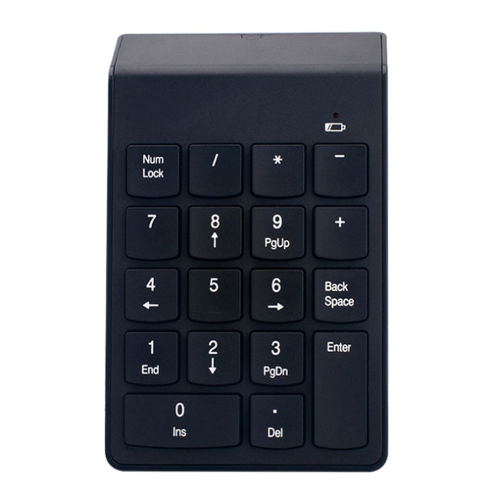 Opolski 18 Keys Mini USB 2.4GHz Wireless Numeric Keypad Keyboard Numpad