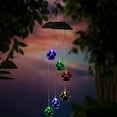 thumbnail image 3 of MesaSe Outdoor Solar Led Wind Chime Lights Pet Pawprint Pets Keepsake Waterproof Color Changing Wind Chime, 3 of 9