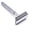 High Luster Chrome, variant on Parker Safety Razor, Model 78R 3-Piece Closed Comb Safety Razor with 5 Parker Platinum Blades Included (High Luster Chrome)