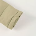 thumbnail image 5 of Itsame Women Puffer Jackets Hood Winter Coats New Solid Color Casual Cotton for Women Waterproof Jacket Khaki Size S, 5 of 7