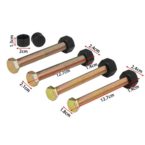 Impact rating wheel hub disassembly bolt kit 78834 wheel hub disassembly tool with bolts and nuts-