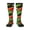 3 Black, variant on Women's Knee High Socks Flag Of Saint Kitts And Nevis Outdoor Casual Tube Socks