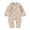 Khaki, variant on Baby Jumpsuit Easter Bunny Knit Sweater Romper Long Sleeve Jumpsuit Clothes for Unisex Grey 12 Months-18 Months