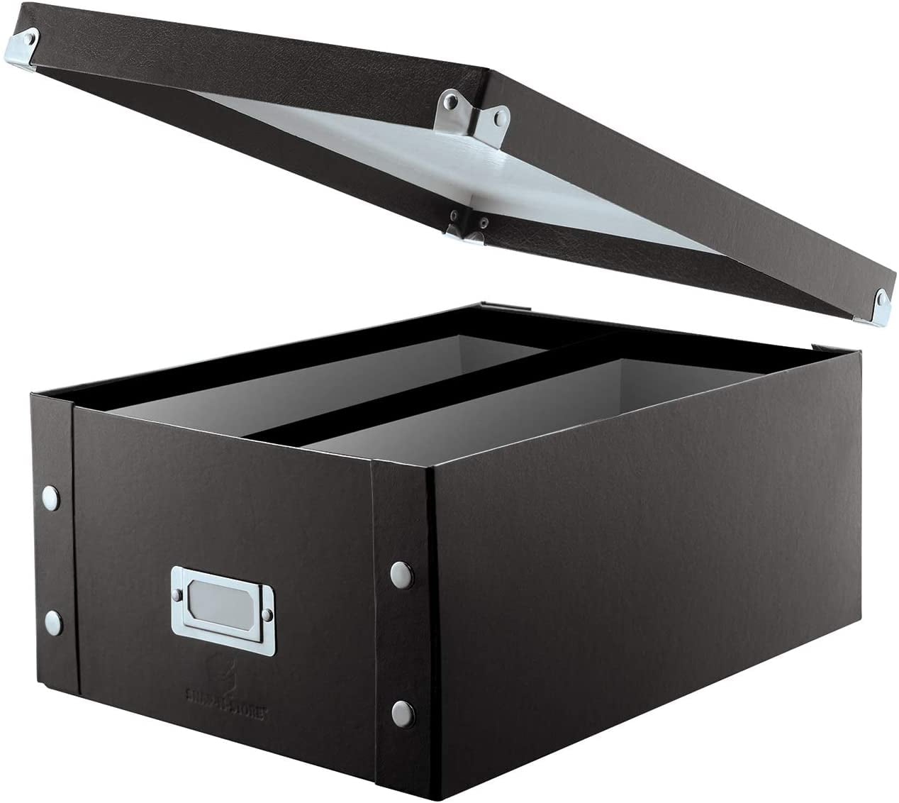 CD & DVD Storage Box Pack of 1 Double Wide 6.1 x 10.5 x 14 Inch