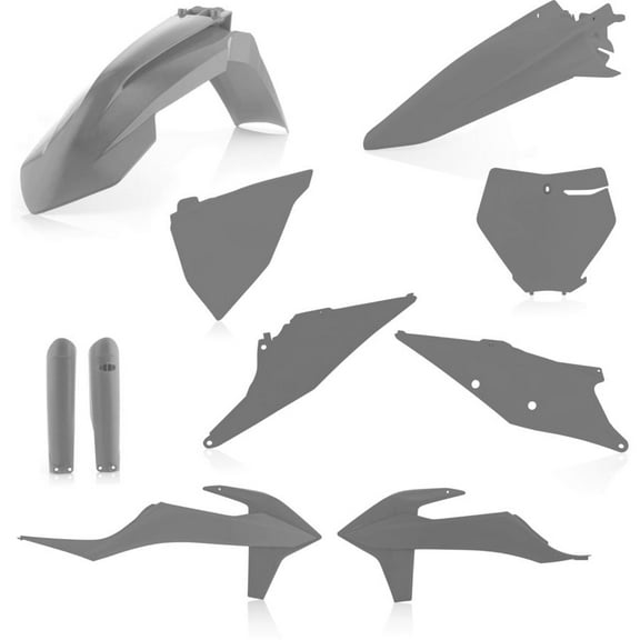 Acerbis Gray Full Body Plastic Kit (2726490011)
