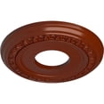 thumbnail image 3 of Ekena Millwork 12 1/4"OD x 4"ID x 1 1/8"P Jackson Ceiling Medallion (Fits Canopies up to 7 3/8"), Hand-Painted Firebrick, 3 of 8