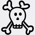 thumbnail image 2 of CafePress - Skull And Crossbones Mousepad - Non-slip Rubber Mousepad, Gaming Mouse Pad, 2 of 6