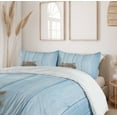 thumbnail image 6 of Ambesonne Animal Duvet Cover Sets, Vivid Rustic Kitty, 2-King, Caramel Blue, 6 of 7