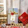thumbnail image 3 of EP Holographic Foil Wrapping Paper - Mini Roll - Red Snowflake/Gold Bell/Silver Blocks for Christmas, Holiday, Birthday - 17 x 120 inches - 3 Rolls (42.5 sq.ft.ttl.), 3 of 14
