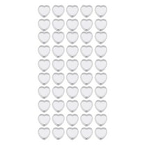 50 Pcs Eye Shadow Storage Box Makeup Palette Small Organizer Container with Lid Cream Travel