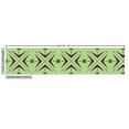 thumbnail image 2 of Ambesonne Mid Century Fabric by the Yard Upholstery, Atomic Boomerang, 2 Yards, Apple Green Indigo, 2 of 4