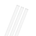 thumbnail image 1 of Tubo de plástico transparente de 3 piezas, ID 4mm [0.16"] x OD 6mm [0.24"] tuberías redondas rígidas de policarbonato de alto impacto [245mm / 10IN], 1 of 7