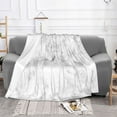 thumbnail image 3 of LNWH Super Soft Flannel Bed Blanket, Cozy Fluffy Warm All Seasons Glacier Abstraction Pattern Throw Blankets for Sofa Bedding, 40"x30", 3 of 8