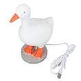 thumbnail image 2 of Lámpara de Huevo de Pato, Resina USB USB Funned Night Light Button Control Fadeproof Soft Glow Para Dormitorio, 2 of 7