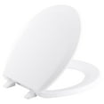 thumbnail image 2 of kohler k-4732-0 transitions quiet-close with grip-tight bumpers elongated toilet seat with integrated child-size seat, white, 2 of 2