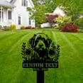 thumbnail image 2 of Handmadetneonsign Wirehaired Pointing Griffon Memorial Metal With Stake, Dog Metal Name Sign Stake, Dog Metal Stake Decor 54602, 2 of 5