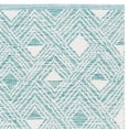 thumbnail image 5 of SAFAVIEH Montauk Katee Geometric Diamonds Area Rug, Aqua/Ivory, 3' x 5', 5 of 6