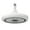 Gray, variant on RoamHome Electric Household Wall Mounted Fans Enclosed Low Fan Light E27 Screw, Modern Ceiling Fan Lamp for Bedroom Corridor Dining Room Home (Gray)