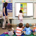 thumbnail image 5 of Pocket Chart for Daily Math Numbers, Featuring a Small Design Suitable for Math Classrooms, Includes 33 Dry Erase Cards Ideal for Homeschooling And Compact Areas (In Yellow)., 5 of 8