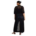thumbnail image 2 of ELOQUII Women's Plus Size Open Stitch Cardigan Duster, 2 of 4