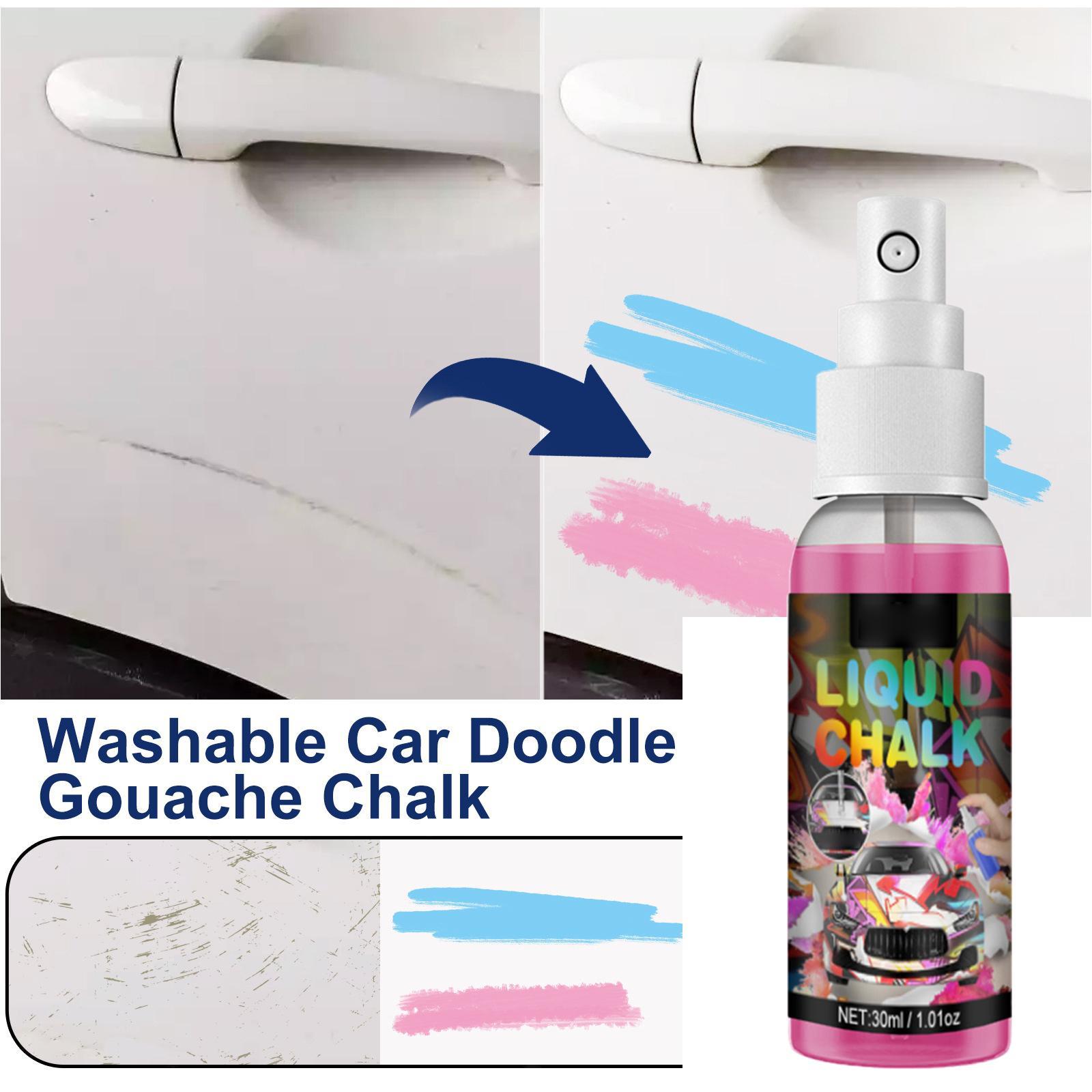 30Ml Graffiti Chalk Spray Paint Washable Painting Car Wheel Tire