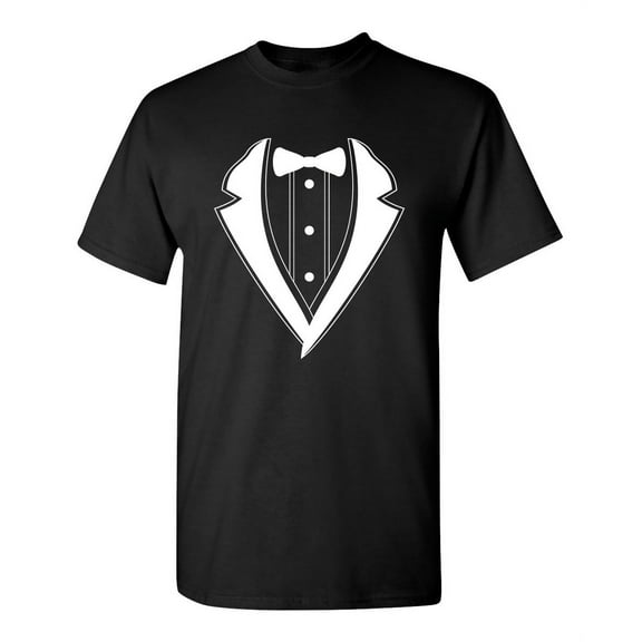 Tuxedo Sarcastic Humor Graphic Novelty Funny Tall T Shirt