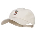 thumbnail image 2 of Tequila with Sombrero Embroidered Unstructured Cap - Beige OSFM, 2 of 5