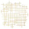 thumbnail image 5 of Contemporary Home Living 30.75" Gold Small Abstract Hanging Wall Decoration, 5 of 5