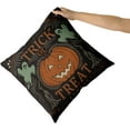 thumbnail image 6 of Halloween Pillow Covers 18x18 Set of 2 Vintage Halloween Decorative Scaredy Cats Pumpkins Trick Or Treat Throw Pillow Covers Farmhouse Pillowcases Cotton Cushion Cover Couch Bed Sofa Chair BZ, 6 of 6