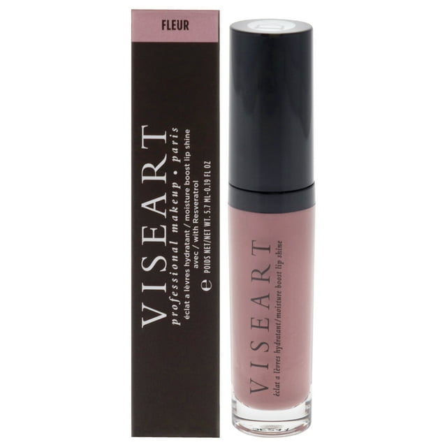 Aceite para labios hidratante y brillante - Fleur de Viseart Paris para mujeres - Aceite para labios de 0,19 oz