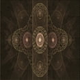 thumbnail image 1 of Ahgly Company Tapis d'Intérieur Lavable en Machine, Carré Transitionnel, Zone Grise de Minuit, Carré de 5', 1 of 7