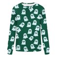 thumbnail image 4 of Neewe Women's Casual Printed Oversized Sweatshirt Crew Neck Color Block Loose Pullover Tops, 4 of 4