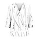 thumbnail image 5 of Xuyuer Womens Plus Size Tops 3/4 Sleeve Blouses Shirts Casual V Neck Loose Tunic Tops 1X-5X Tops with Button Cuffs Dressy Casual V Neck Summer Outfits Early Fall Fashion Clothes 2026, 5 of 5