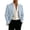 Light Blue, variant on Tqyyweavej Men's Blazers Slim Fit Two Button Business Casual Suit Jacket Long Sleeve Notch Lapel Suit Sports Coat with Faux Flap Pockets