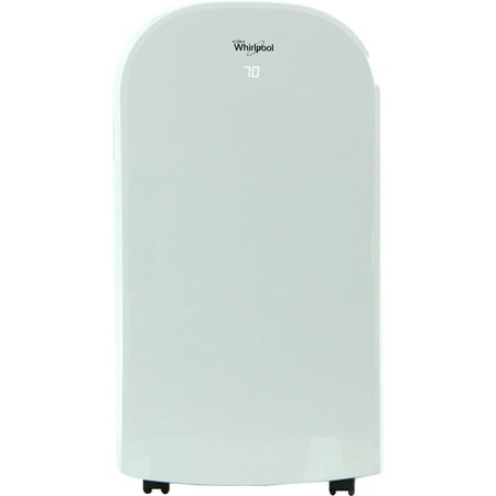 Whirlpool WHAP121AW 12,000 BTU Single-Exhaust Portable Air Conditioner with Remote Control in