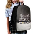 thumbnail image 3 of Uourmeti Cat Backpack, Adjustable Comfort Straps Student Bookbag 17 Inchs Large Capacity School Backpack for Travel Outdoor, 3 of 6