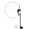 Gray, variant on BIMZUC Interactive Cat Feather Wand Toy with Suction Cup, Flexible Steel Wire Teaser, Blue Flying Fish, 12.6 inches / 32 cm