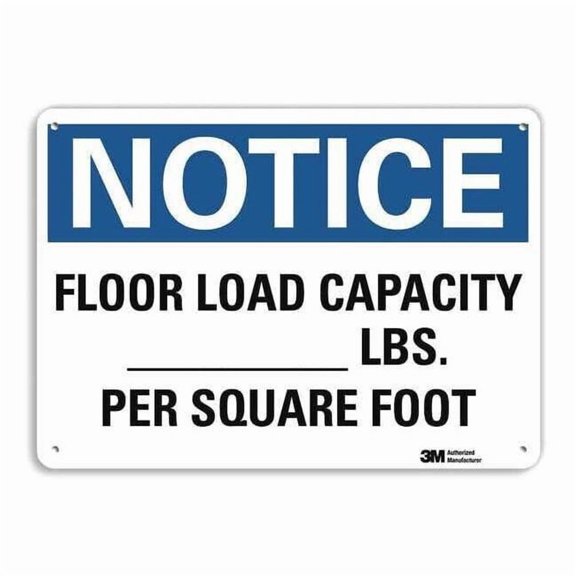 Lyle Notice Sign,10 inx14 in,Aluminum U5-1226-RA_14X10
