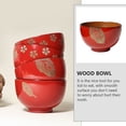 thumbnail image 3 of Creative Wood Bowl for Home Use Couple Storage Bowl Hotel Use Bowl Rice Bowl, 3 of 9