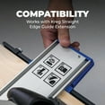 thumbnail image 6 of Kreg Straight Edge Guide XL 8 Ft - Aluminum Guide Rail for Circular Saw, Carpentry Tools — Heavy-Duty Construction, Professional Use, 6 of 9