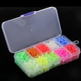 thumbnail image 2 of Señuelo Aparejos Multicolores Shamjiam Pesca flotante Rig Beads 1000 piezas 5 mm, 2 of 9