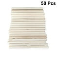 thumbnail image 3 of GOOHOCHY Synthetic Material Craft Sticks Beige 50Pcs 5.5x0.3x0.3In, 3 of 8