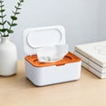 thumbnail image 4 of Refillable Wet Wipes Dispenser for Babies & Adults Moist Locking Container with One Hand Operation for Home Kitchen Bathroom & Travel Storage Organizer with Lid for Home, 4 of 5