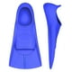 thumbnail image 2 of Aletas de natación de silicona para adultos y niños | Aletas cortas palmeadas para natación y esnórquel - Ayuda para el entrenamiento | Silicona azul suave | Mejora la velocidad, la flotabilidad y, 2 of 8