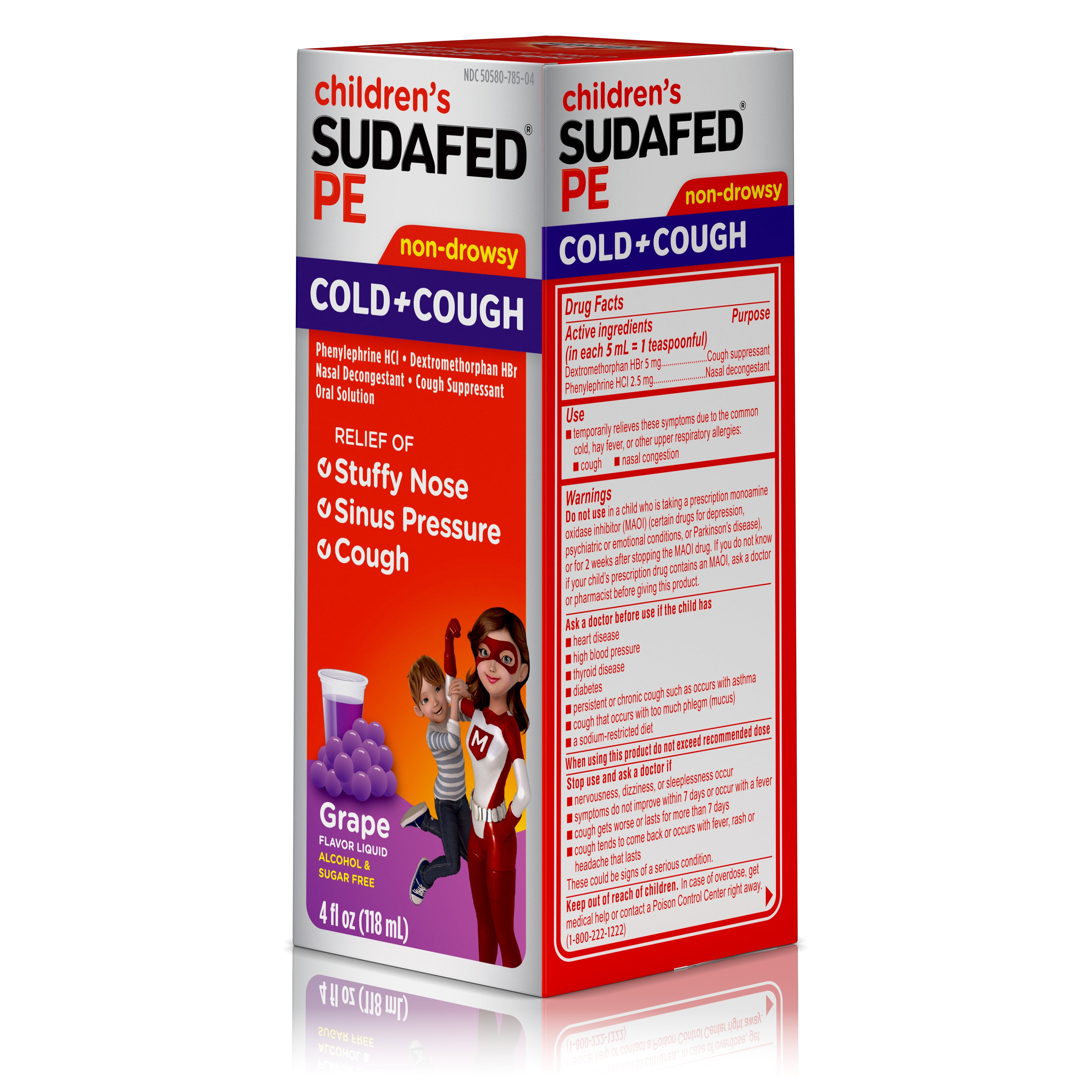 Children S Sudafed Pe Cold And Cough Dosage By Weight Blog Dandk