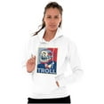 thumbnail image 3 of Funny Presidential Troll Face Meme Unisex Plus Size Hoodie Brisco Brands 5X, 3 of 5