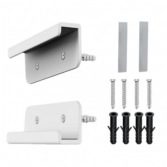 Universal Wall Mounted Tablet Stand Holder Wall Mount Bracket Stabilizer Kitchen Tablet Holder For All Tablet Phones White
