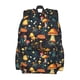 thumbnail image 2 of Disketp Colorful Plants Mushroom Mochila Escolar de Gran Capacidad y Peso Ligero, Mochila de Viaje Ideal para Escuela, Trabajo y Uso Diario, Cómoda y con Estilo, 2 of 8