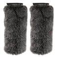 thumbnail image 1 of FELTECHELECTR 1 par de calentadores de piernas peludos y cálidos, calentadores de piernas de piel sintética, cubrepiernas de moda, calentadores de puños de invierno, 1 of 5