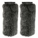 thumbnail image 1 of 1 par de calentadores de piernas peludos cálidos calentadores de piernas de piel sintética fundas de piernas de moda calentadores de puños de invierno, 1 of 8